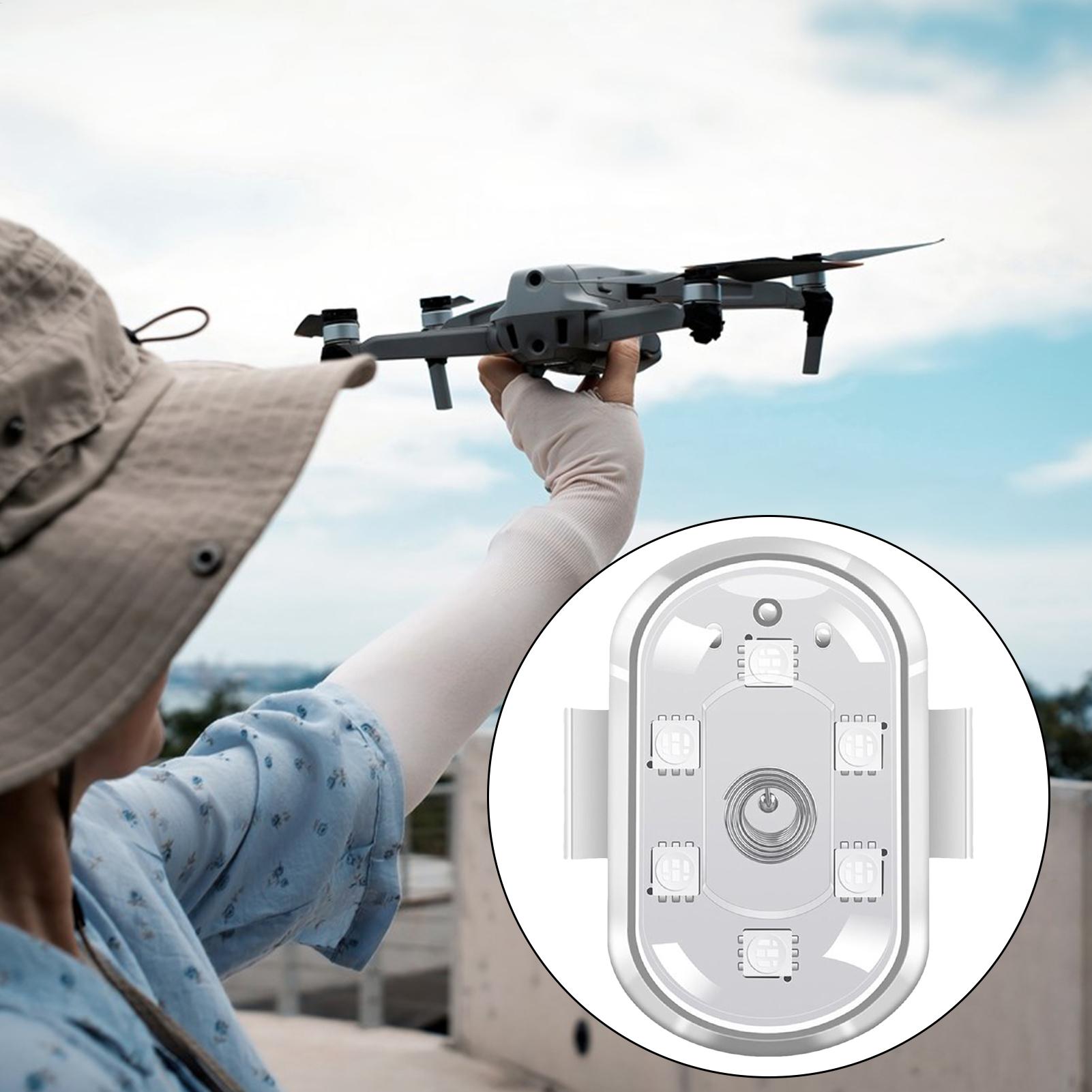 Drone Strobe Light - LED 航空機ストロボライトユニバーサル高輝度ワイヤレスストロボランプタッチスクリーンドローンパイロットライトドローンバイク RC ボート用