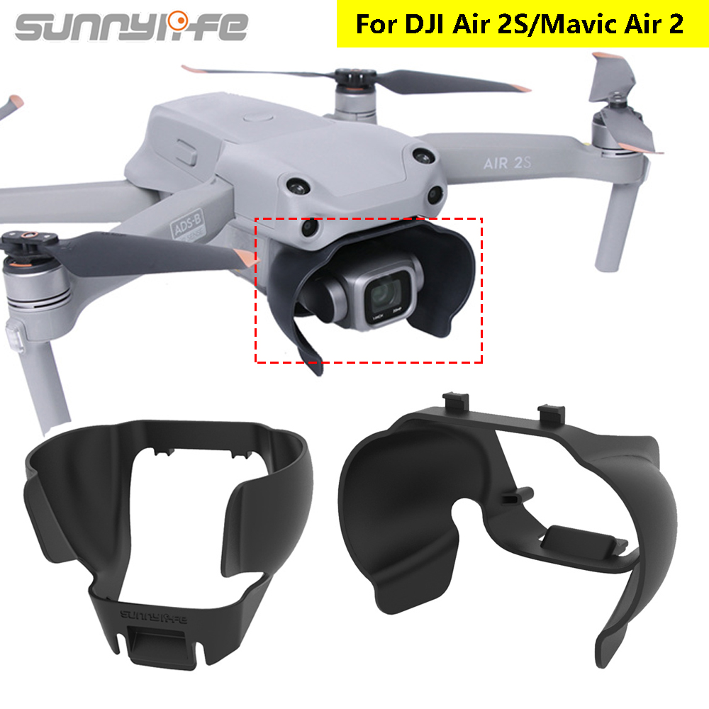Drone Sun Shade - Sunnylife DJI Air 2Sドローン用レンズカバー ジンバルレンズフード 傷防止カメラガード