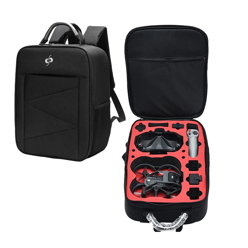 Drone Backpack - ポータブルケースバックパックナイロン防水バッグゴーグル V2 G2 メガネバッテリーリモコンバッグ DJI AVATA