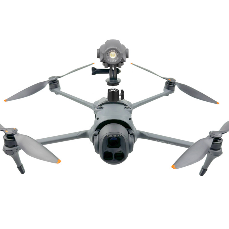 Drone Strobe Light - 1セットフライトサーチライトフィルストロボライトSOS警告灯+固定ベースマウントDJI Mavic 4 Proドローンアクセサリー用