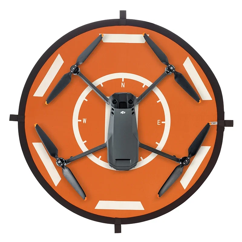 Drone Landing Pad - 折りたたみ式防水安全マット,dji mavic 3 pro,mini4pro,air3,avata2ドローン用着陸パッド,56cm, 80cmアクセサリー