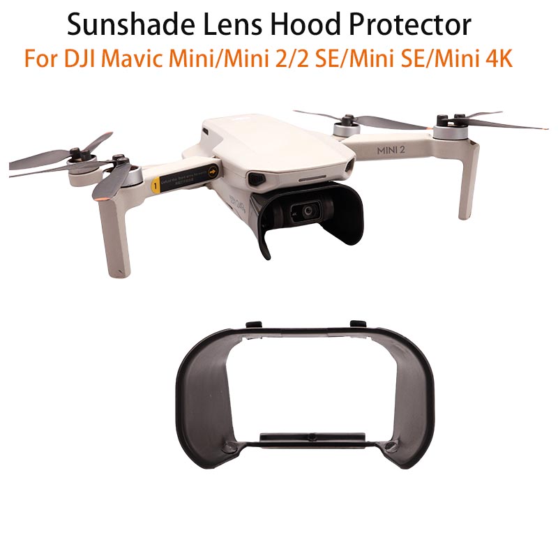 Drone Sun Shade - ジンバルアンチグレアカメラガード,レンズフード,サンシェード,保護カバー,ドローン用アクセサリー,dji mini 2,mini se,mini 2, 4k