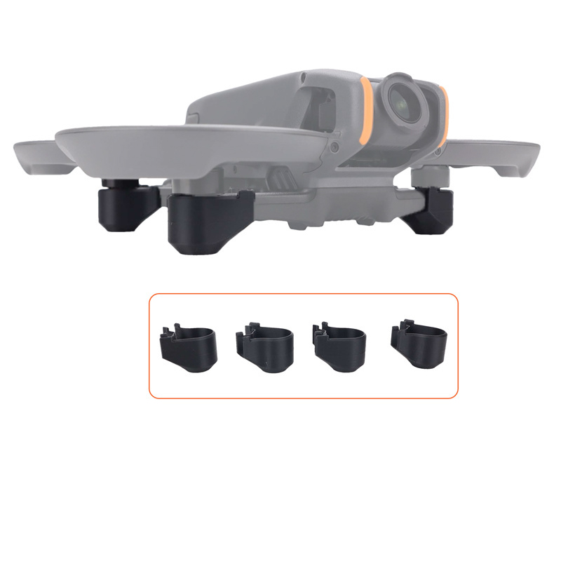 Drone Landing Pad - サンドギアホルダー保護カバー、ドローンアクセサリー、フットパッド、ハイテン、dji avata 2、4個