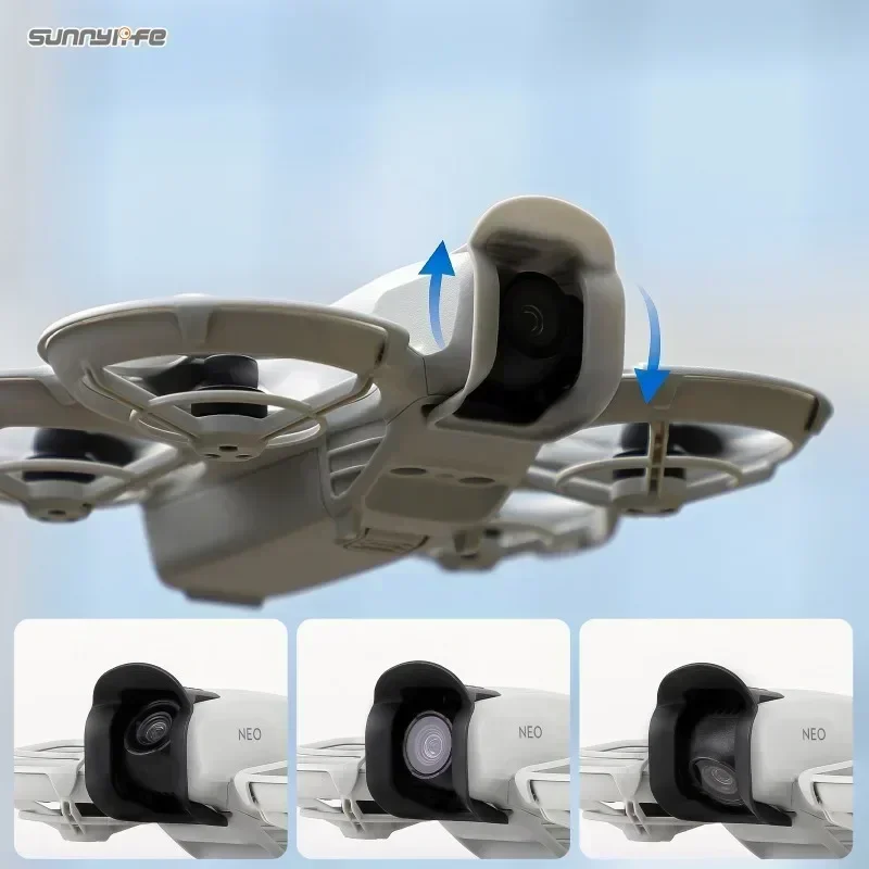 Drone Sun Shade - レンズフードアンチグレアレンズサンシェードサンフード保護カバーレンズガード DJI NEO ドローンアクセサリー用
