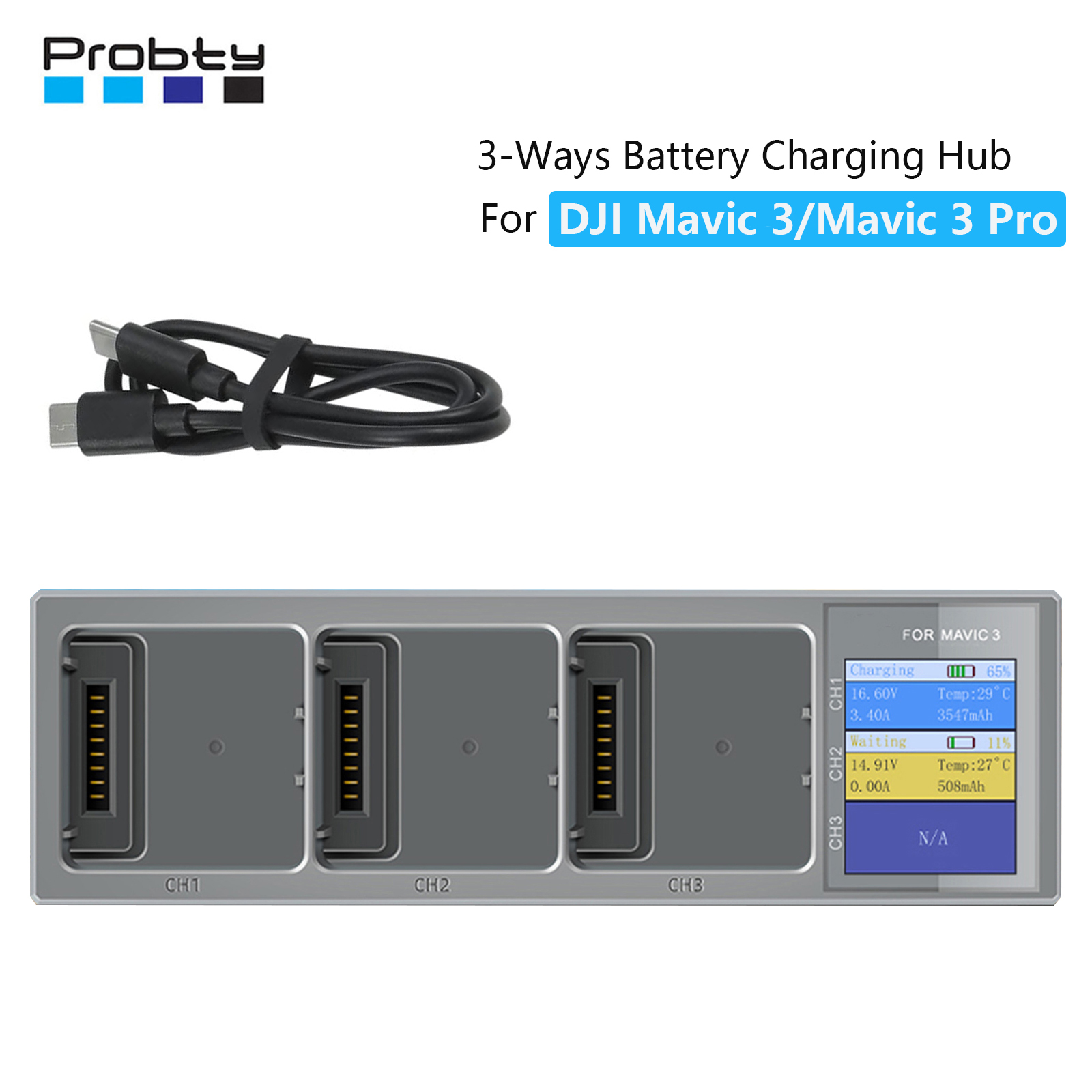 Drone Charging Hub - 新しい 3 In 1 充電ハブ DJI