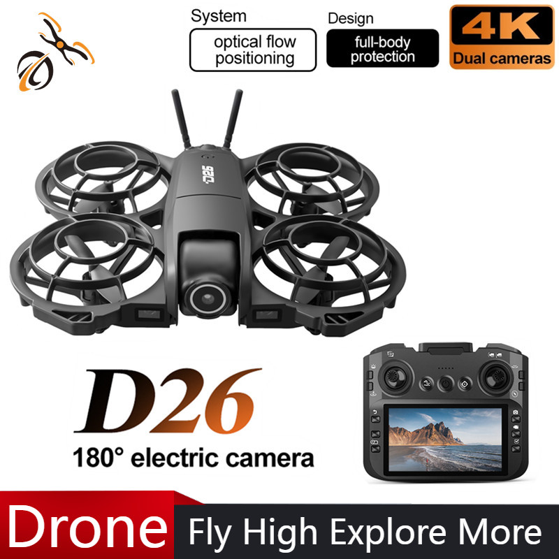 Drone Power Bank - D26 ドローン 4K 空撮HD 180 °