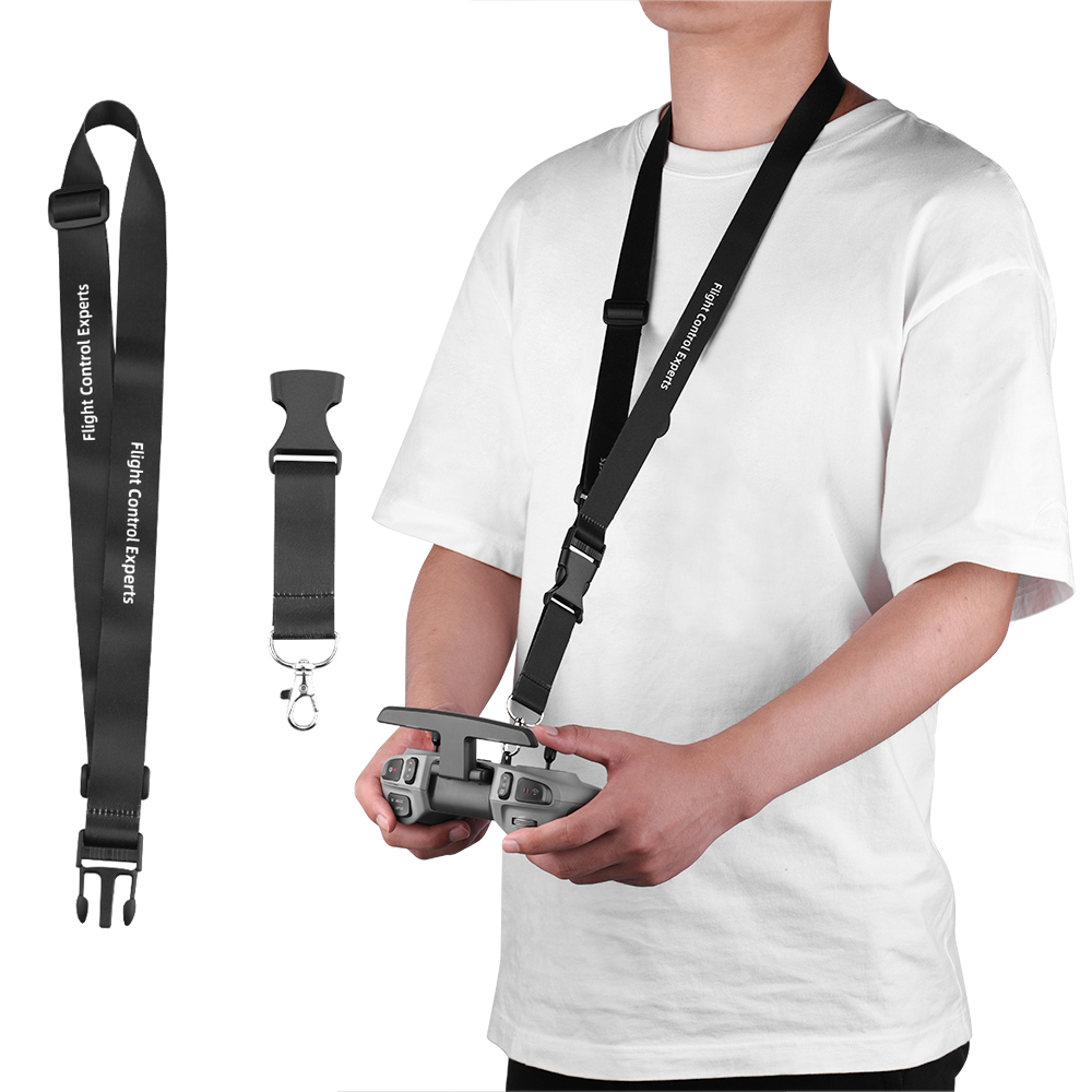 Drone Remote Controller Lanyard - DJI Avata/FPV ドローン用ストラップ ネックストラップ リモートコントローラー 調節可能なネックストラップ