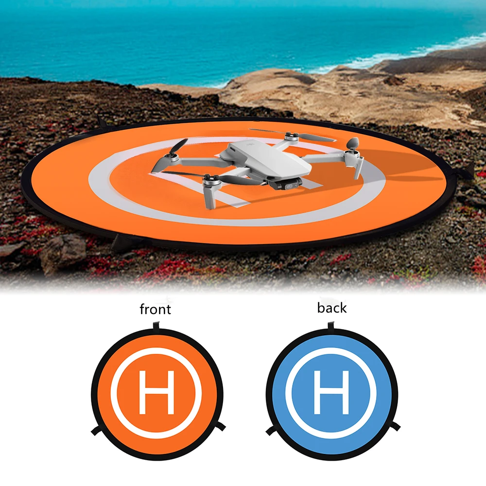 Drone Landing Pad - 折りたたみ式ドローン着陸パッド,駐車エプロン,dji, avata 2, mavic 4 pro,