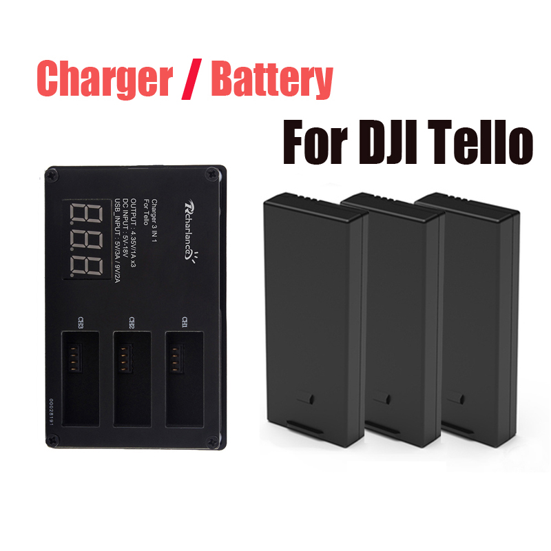 Drone Charging Hub - オリジナル DJI Tello バッテリー/ドローン Tello バッテリー充電器充電