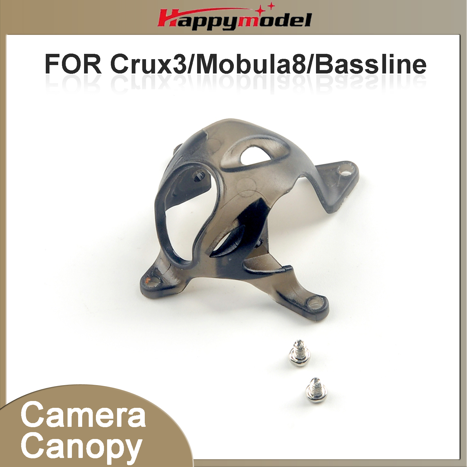 Drone Controller Hood - Happymodel RC FPV Crux3 カメラ保護キャノピーカバー 調整可能な角度のキャノピー