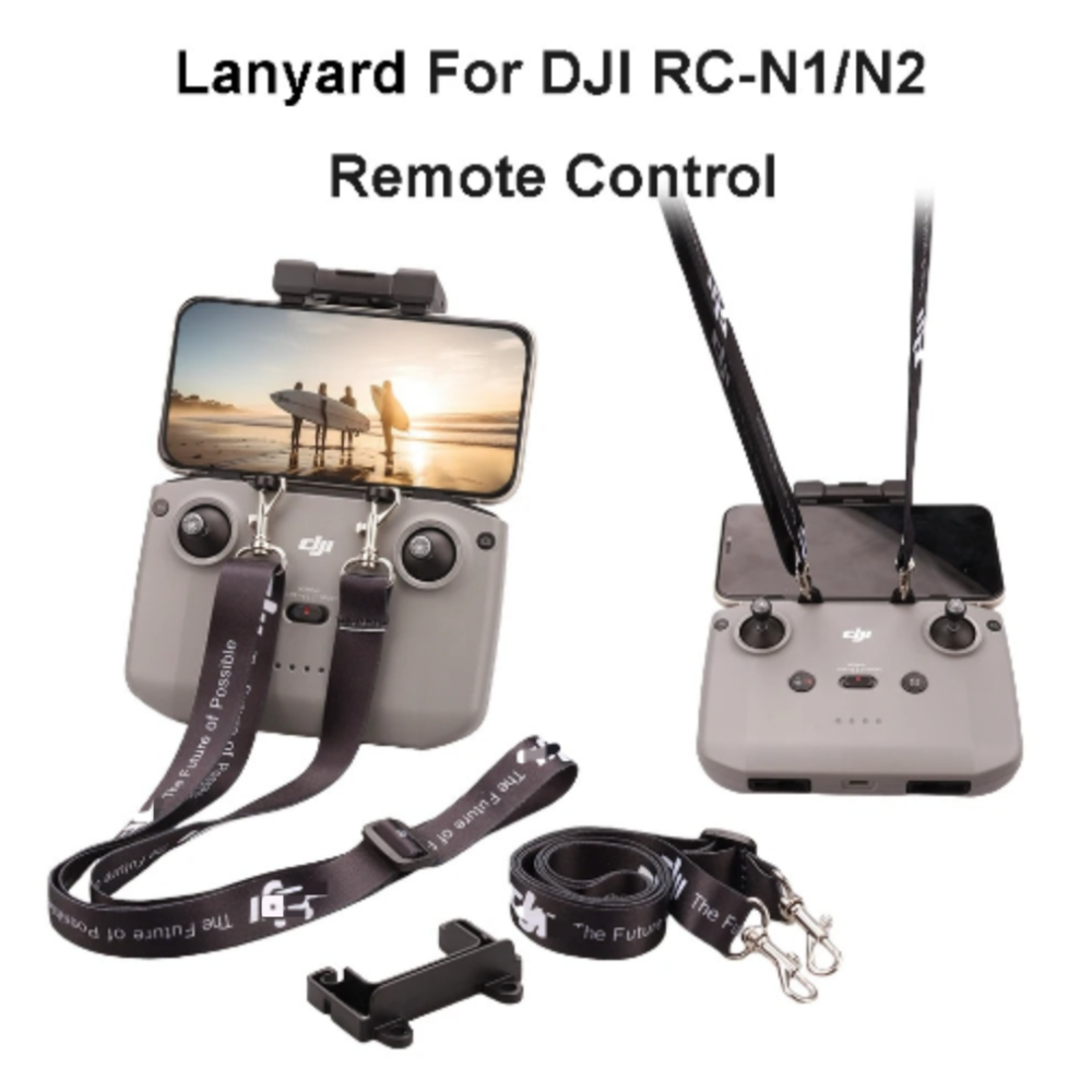 Drone Propeller Holder - リモコンストラップネックストラップ固定フック付き DJI MINI 2/Mini 3 4