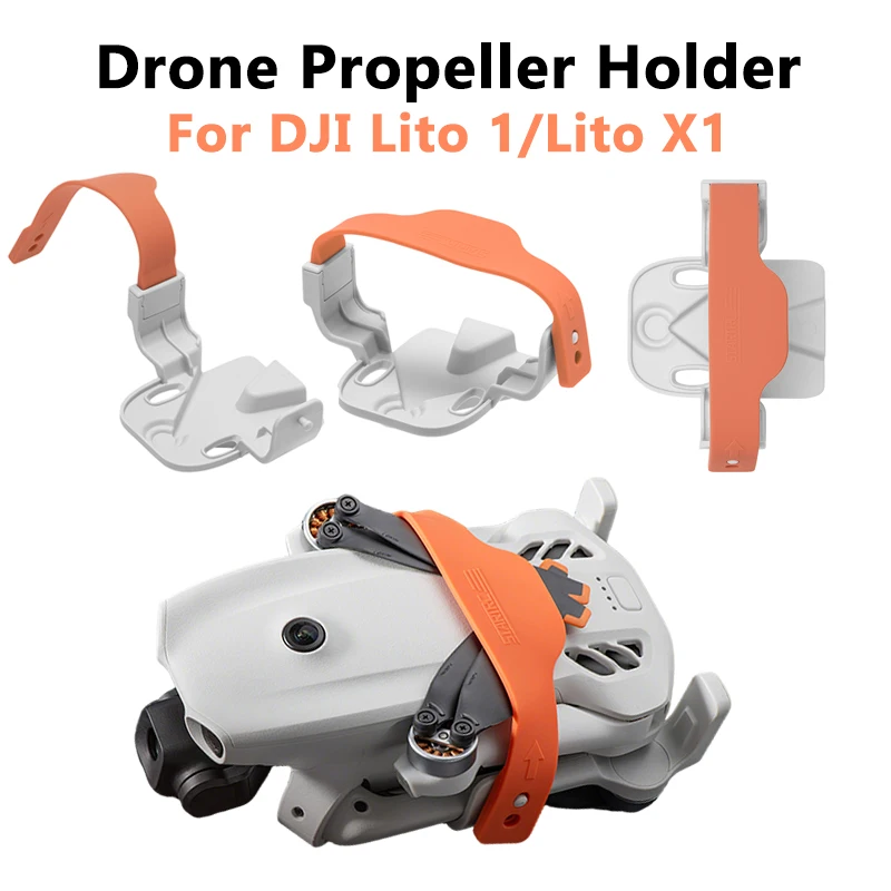 Drone Propeller Holder - ドローンアクセサリープロペラホルダー Proter DJI Lito 1/X1 プロペラプロテクターブレードストラップウィング固定スタビライザー