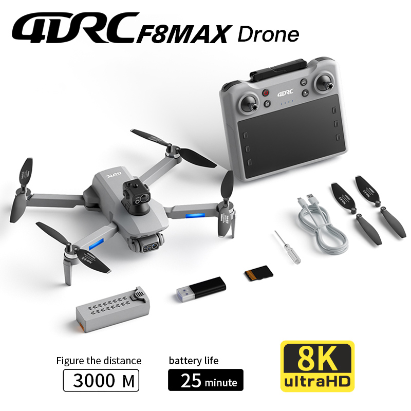 Drone Controller Screen - F8 MAX GPSドローン プロフェッショナル 8Kカメラ 5G