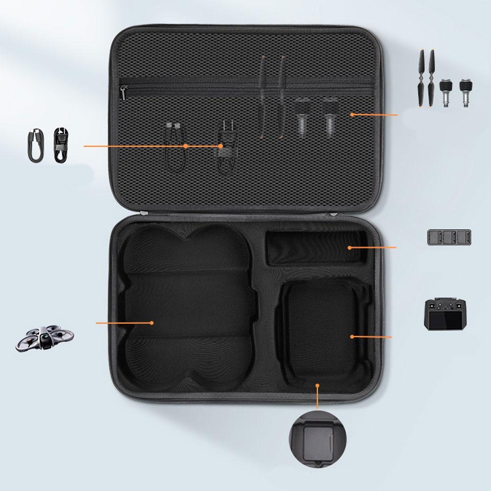 Drone Hard Shell Case - dji Avata 360 収納バッグ ポータブル収納バッグ ハードシェル保護ケース