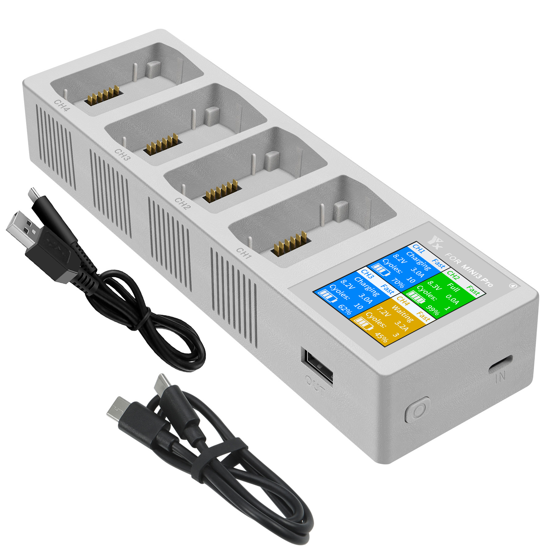 バッテリー充電器,充電器,インテリジェントフライトバッテリー - Drone Charging Hub のレビューと価格