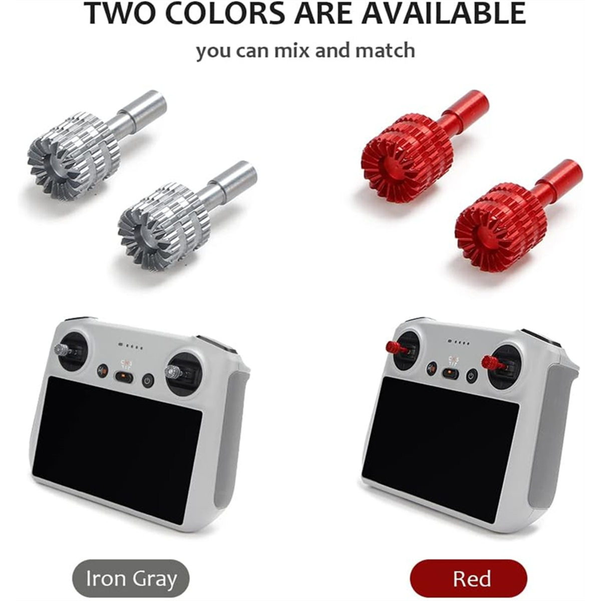 AT59 2 ペアリモコンジョイスティック DJI Mavi - Drone Control Stick のレビューと価格