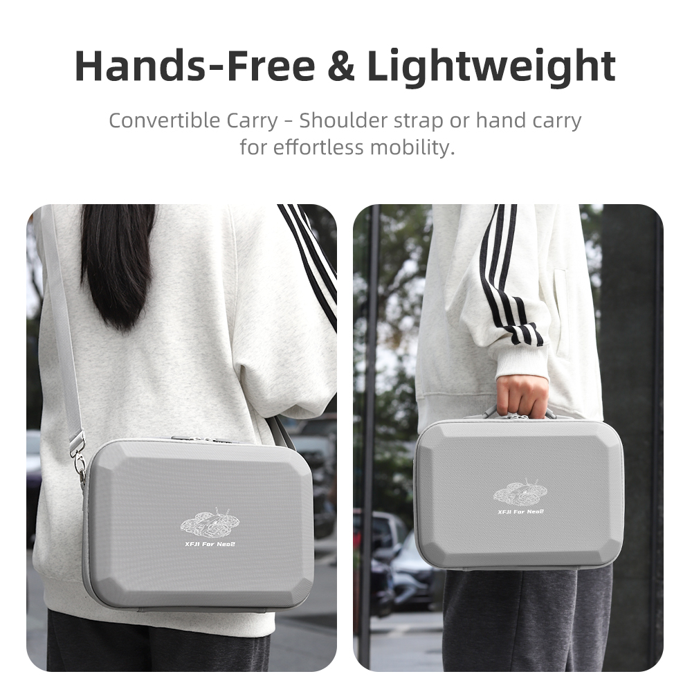 DJI NEO 2ドローンアクセサリー用XFJIトラベルオー - Drone Carrying Case のレビューと価格