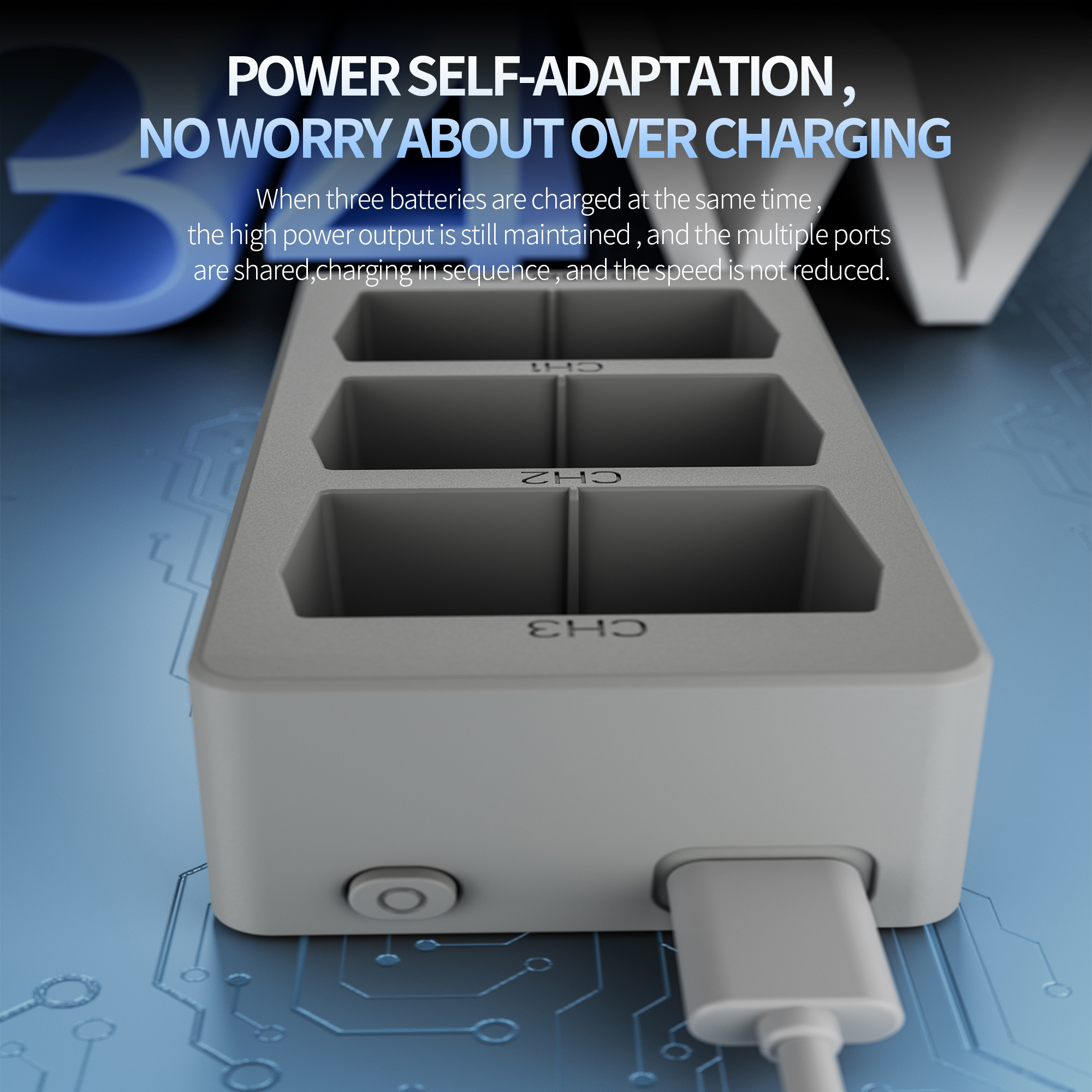 Mini 5 Proバッテリー急速充電ハブ、DJI Mini - Drone Charging Hub のレビューと価格