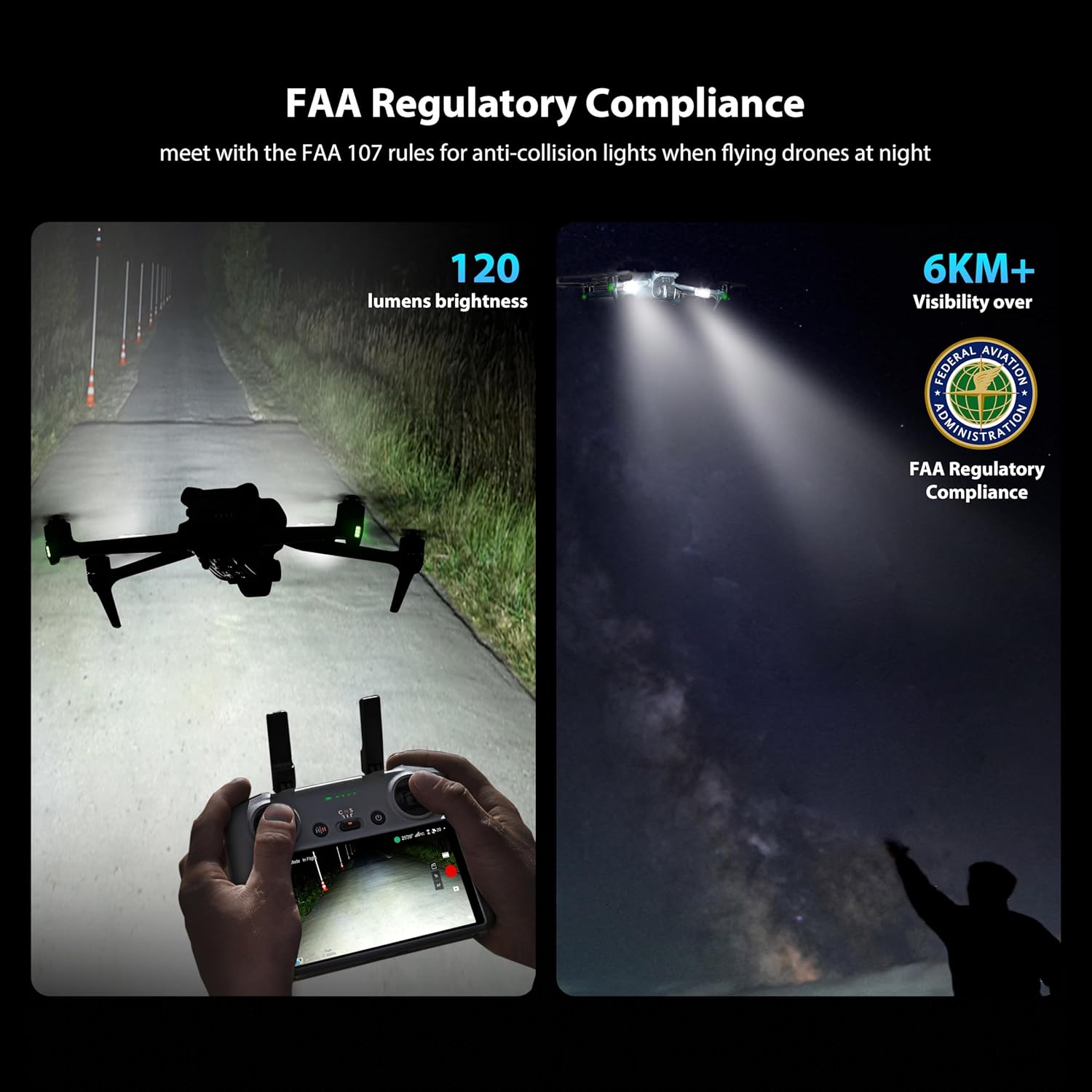 STARTRC ドローン ストロボライト 衝突防止ライト 充 - Drone Beacon Light のレビューと価格