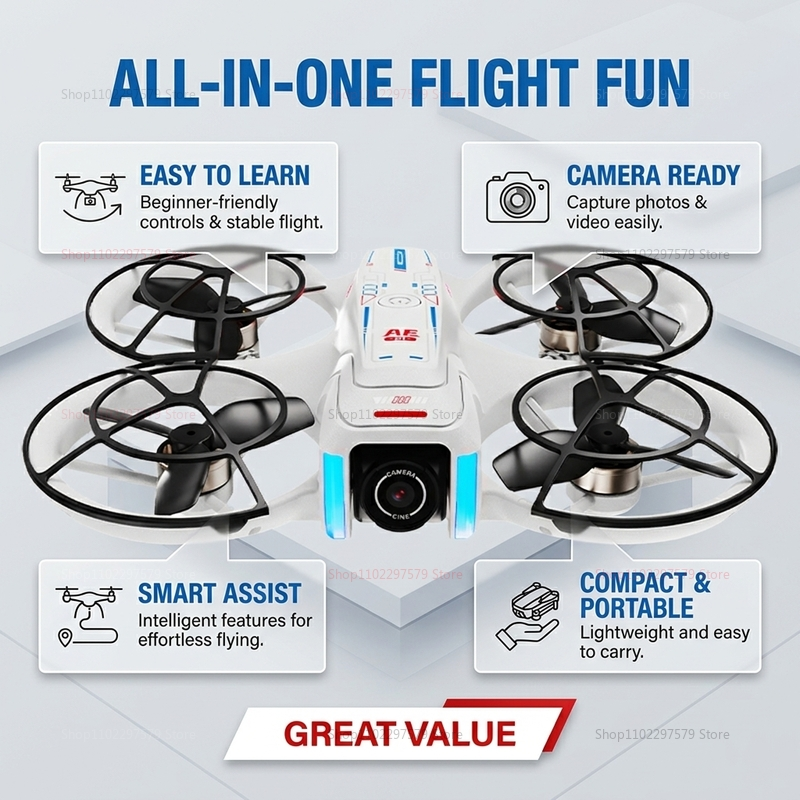 ドローン GPS 8K プロフェッショナル HD 360 に - Drone Controller Screen のレビューと価格
