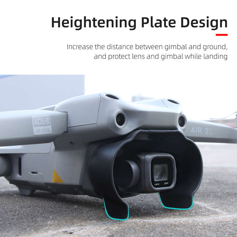 Sunnylife DJI Air 2Sドローン用レンズカバ - Drone Sun Shade のレビューと価格