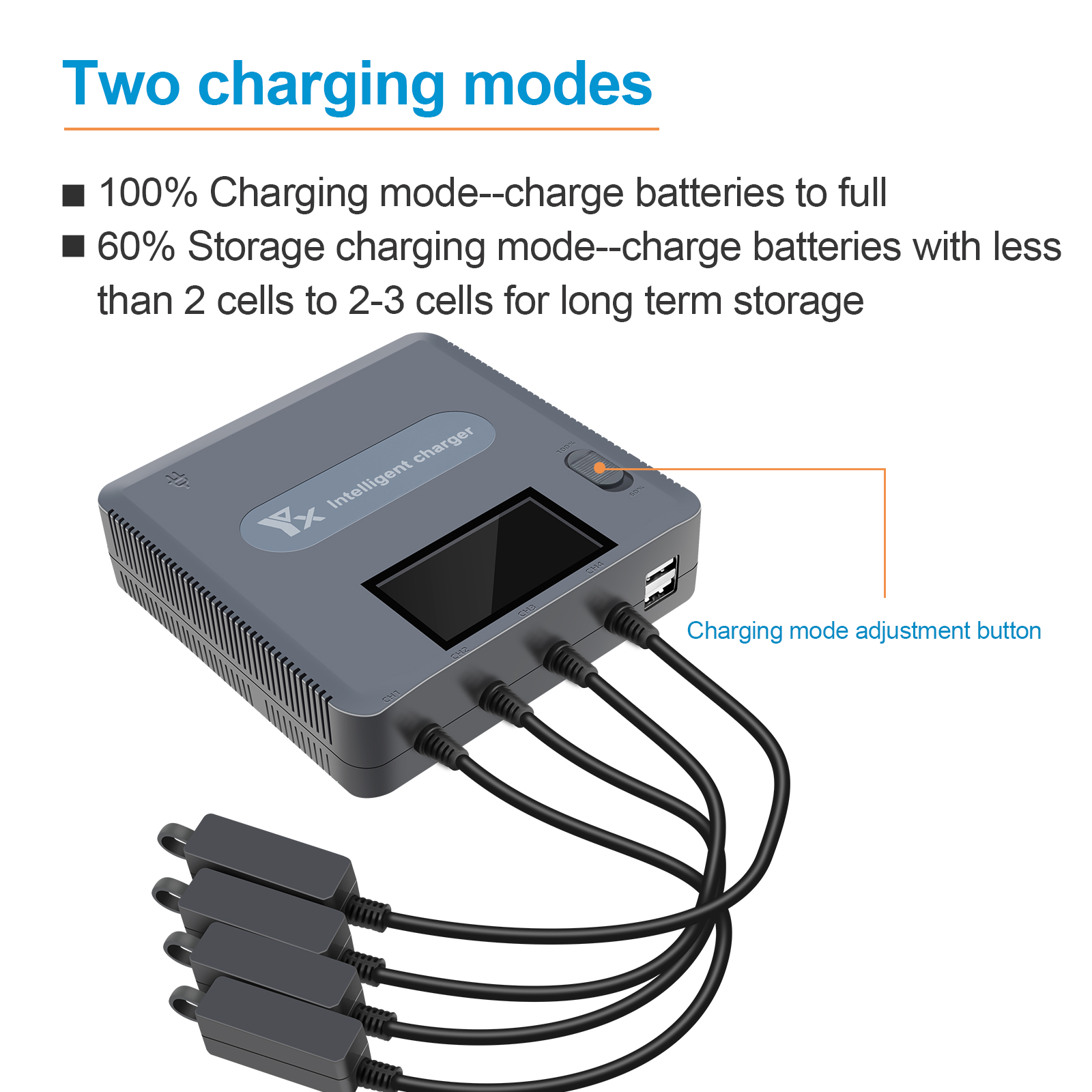 6で1デジタルディスプレイ · バッテリ · チャージャdj - Drone Charging Hub のレビューと価格