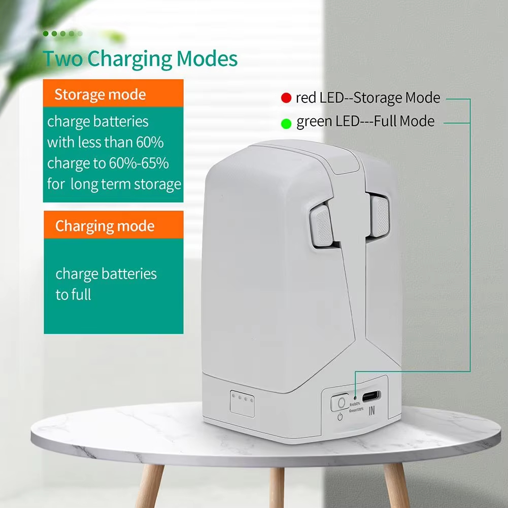 DJI Flip用バッテリー充電器、双方向充電ハブ、縦型バト - Drone Charging Hub のレビューと価格