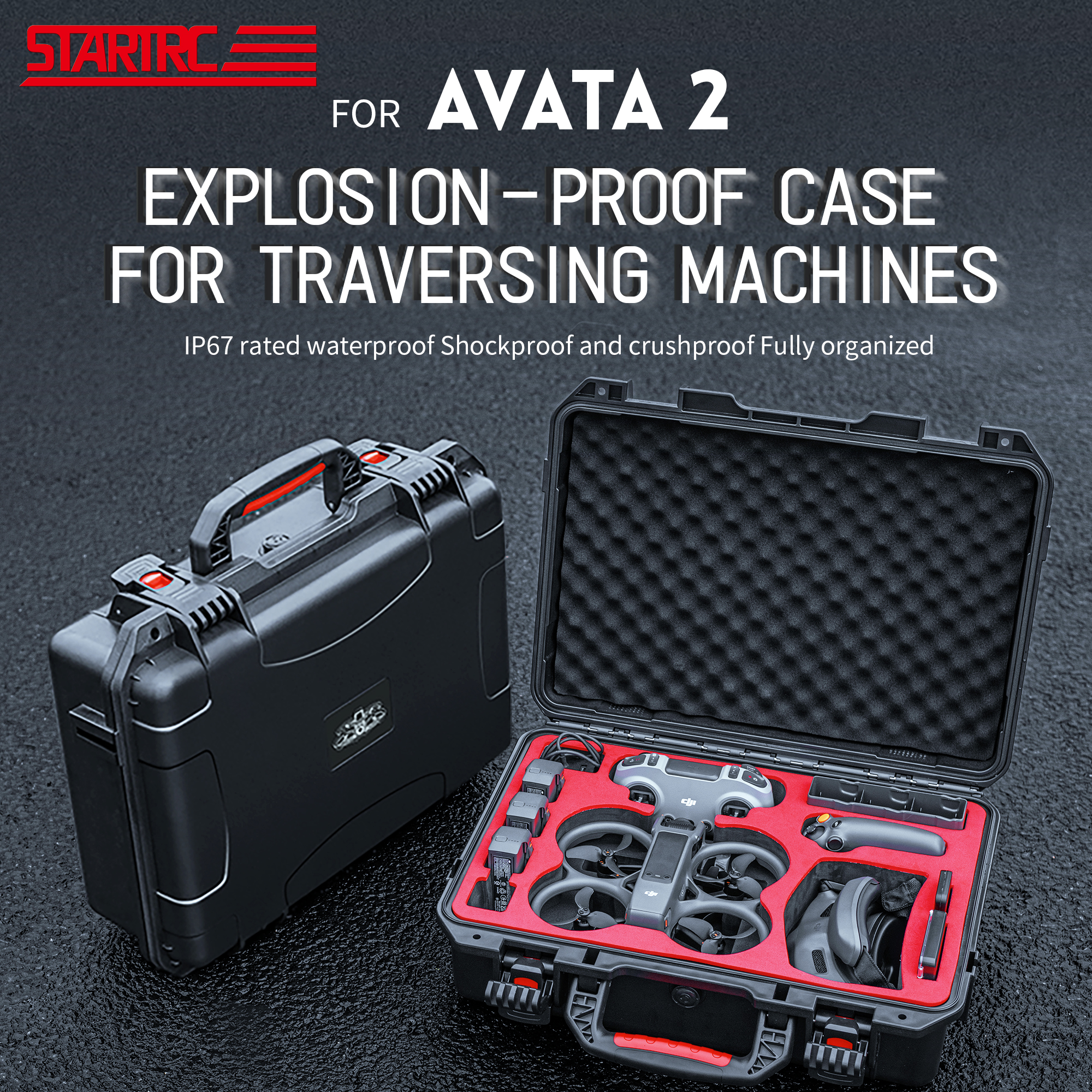 Avata 2 ケース、DJI Avata 2 Fly Mo - Drone Charging Hub のレビューと価格