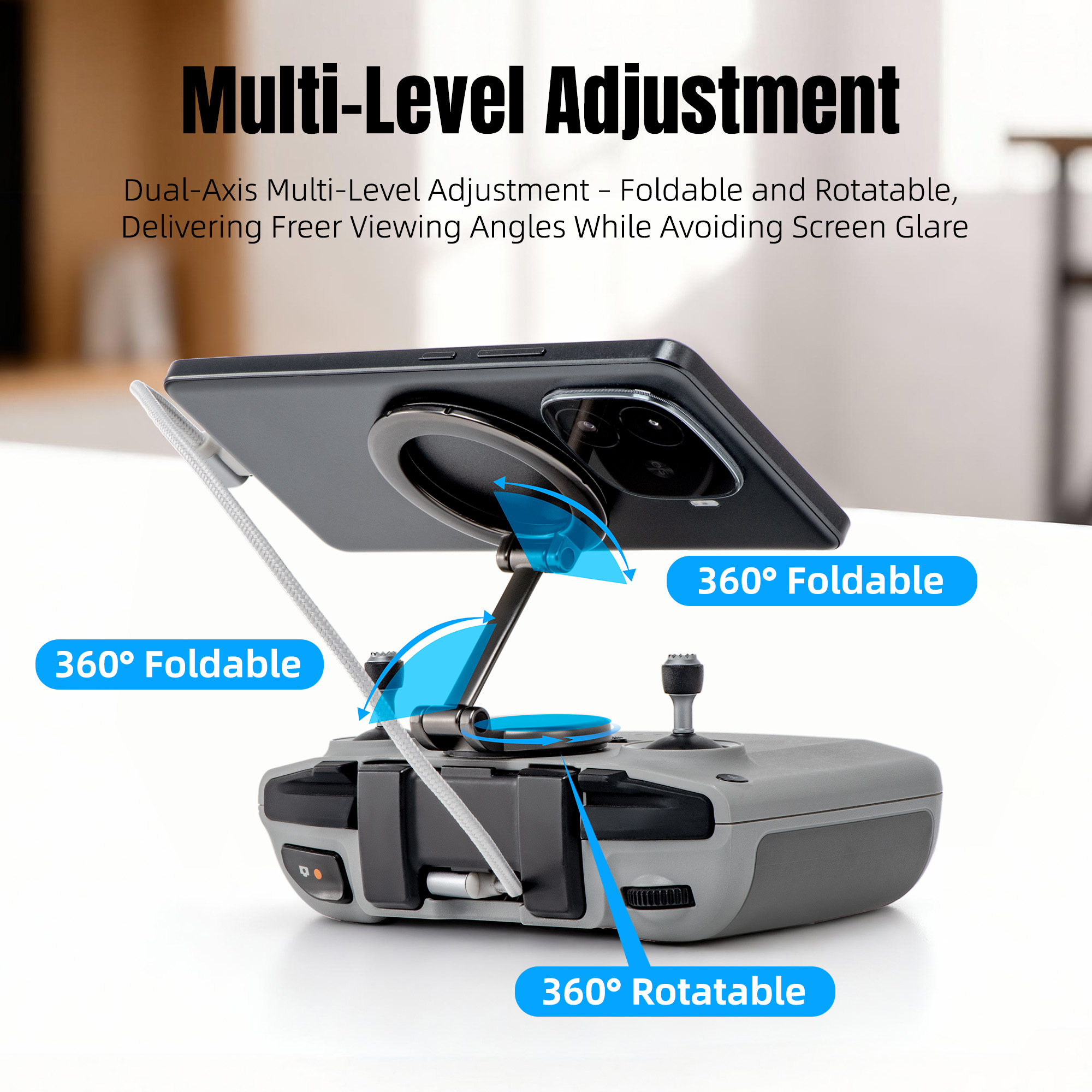 調整可能な磁気式スマホスタンド RC-N1 / N2 / N - Drone Tablet Mount のレビューと価格