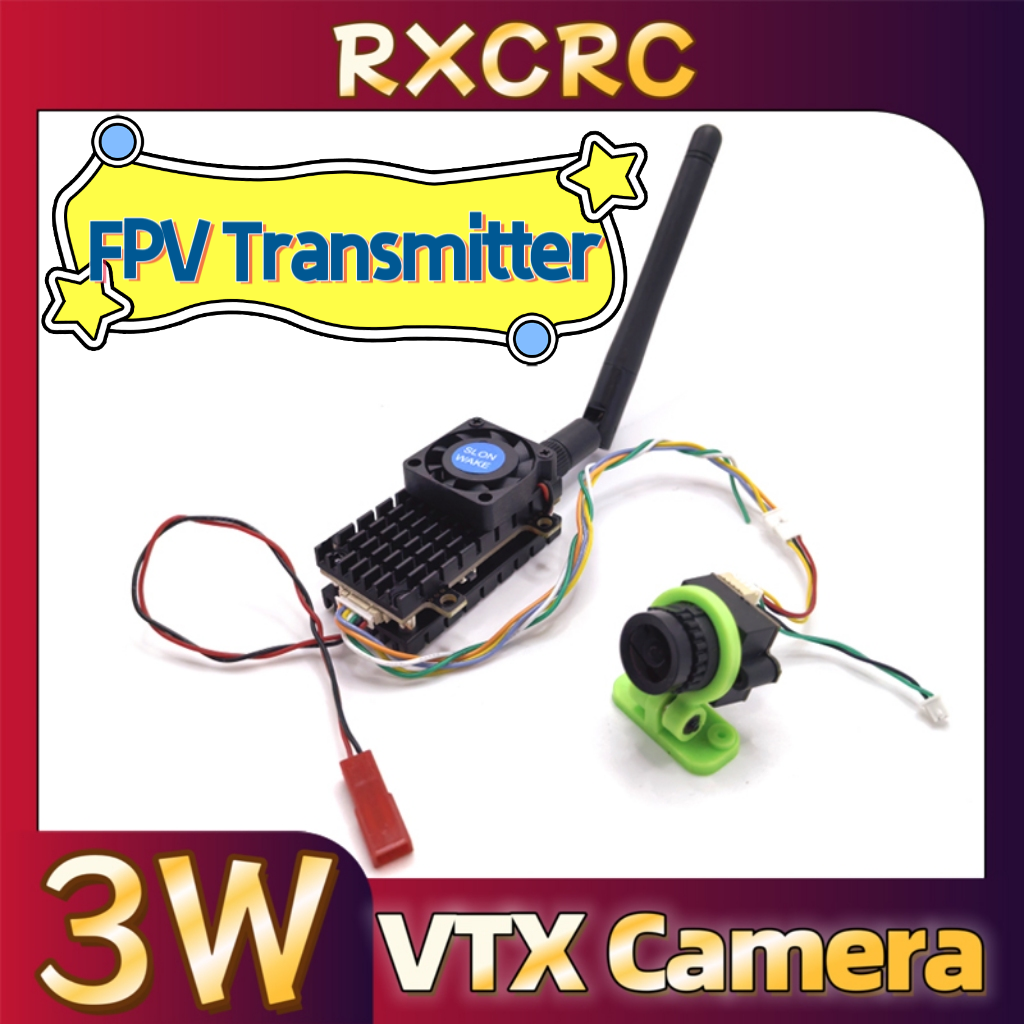 RXCRC 5.8G 3W ビデオ VTX 送信機、1200 - Drone Controller Screen のレビューと価格