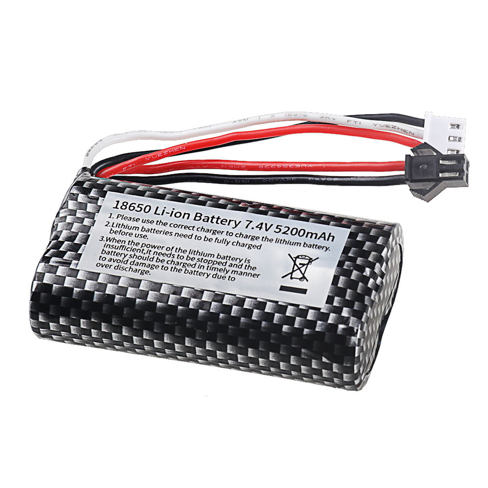 18650 7.4V 5200mAh リチウムイオンバッテリ - Drone Battery Charger のレビューと価格