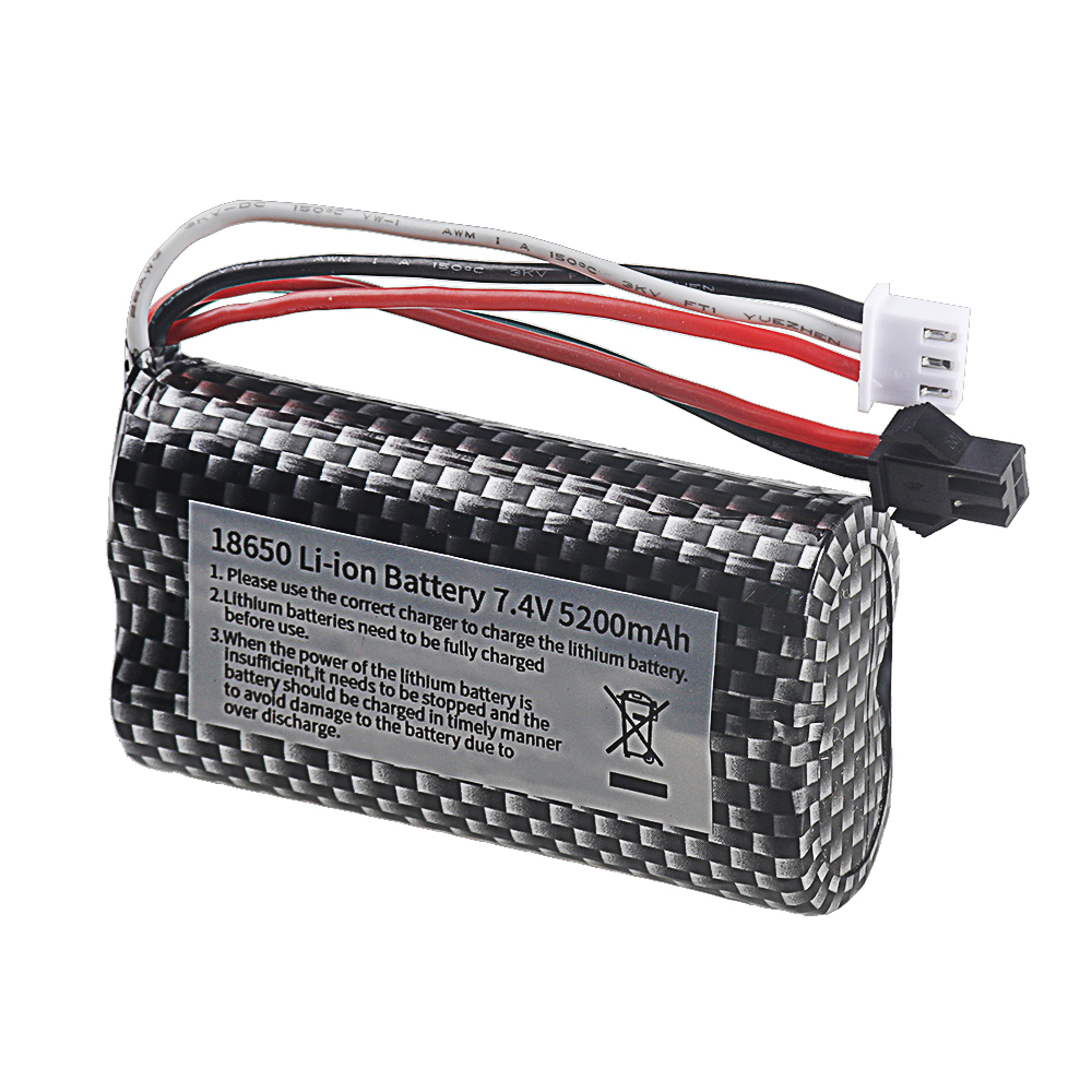 18650 7.4V 5200mAh リチウムイオンバッテリ - Drone Battery Charger のレビューと価格