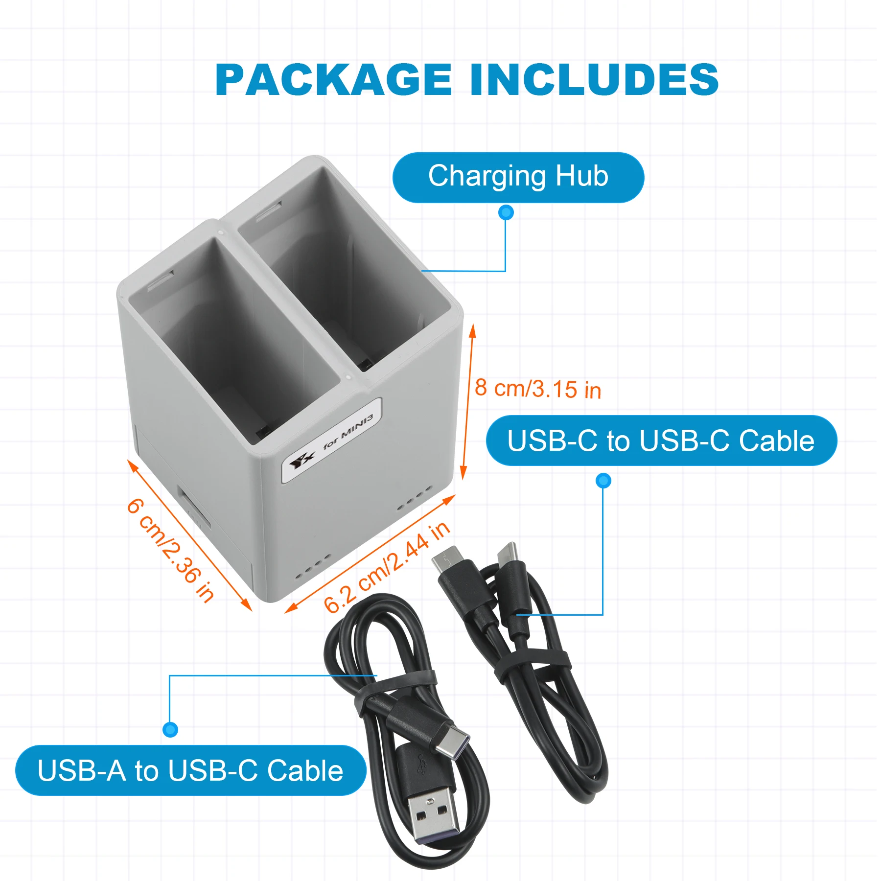 ドローン用バッテリー充電器ハブ,バッテリー充電バトラー,2バ - Drone Charging Hub のレビューと価格