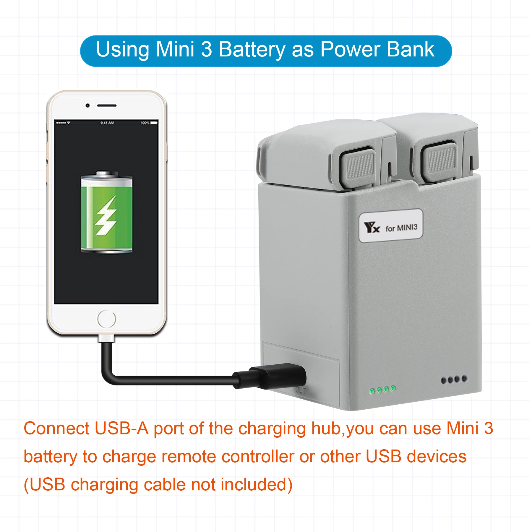 ドローン用バッテリー充電器ハブ,バッテリー充電バトラー,2バ - Drone Charging Hub のレビューと価格
