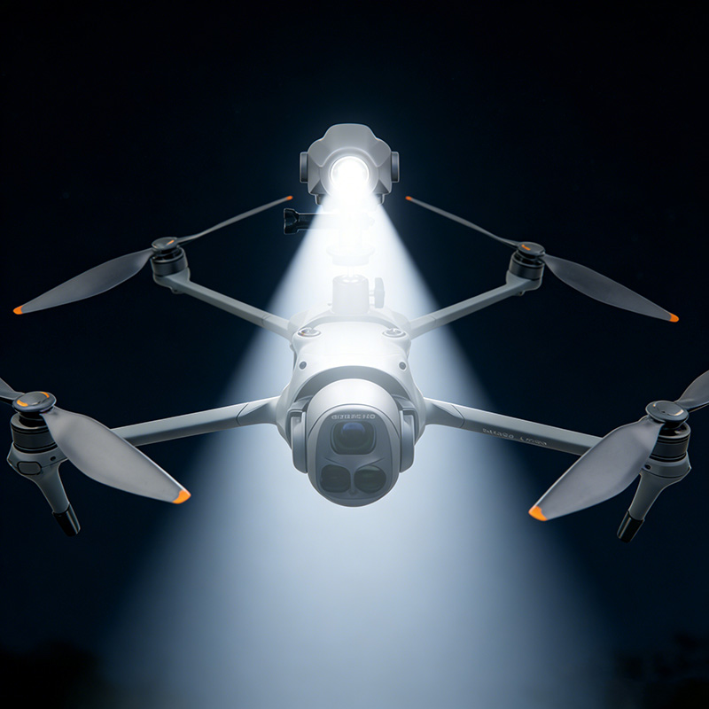 1セットフライトサーチライトフィルストロボライトSOS警告灯 - Drone Strobe Light のレビューと価格