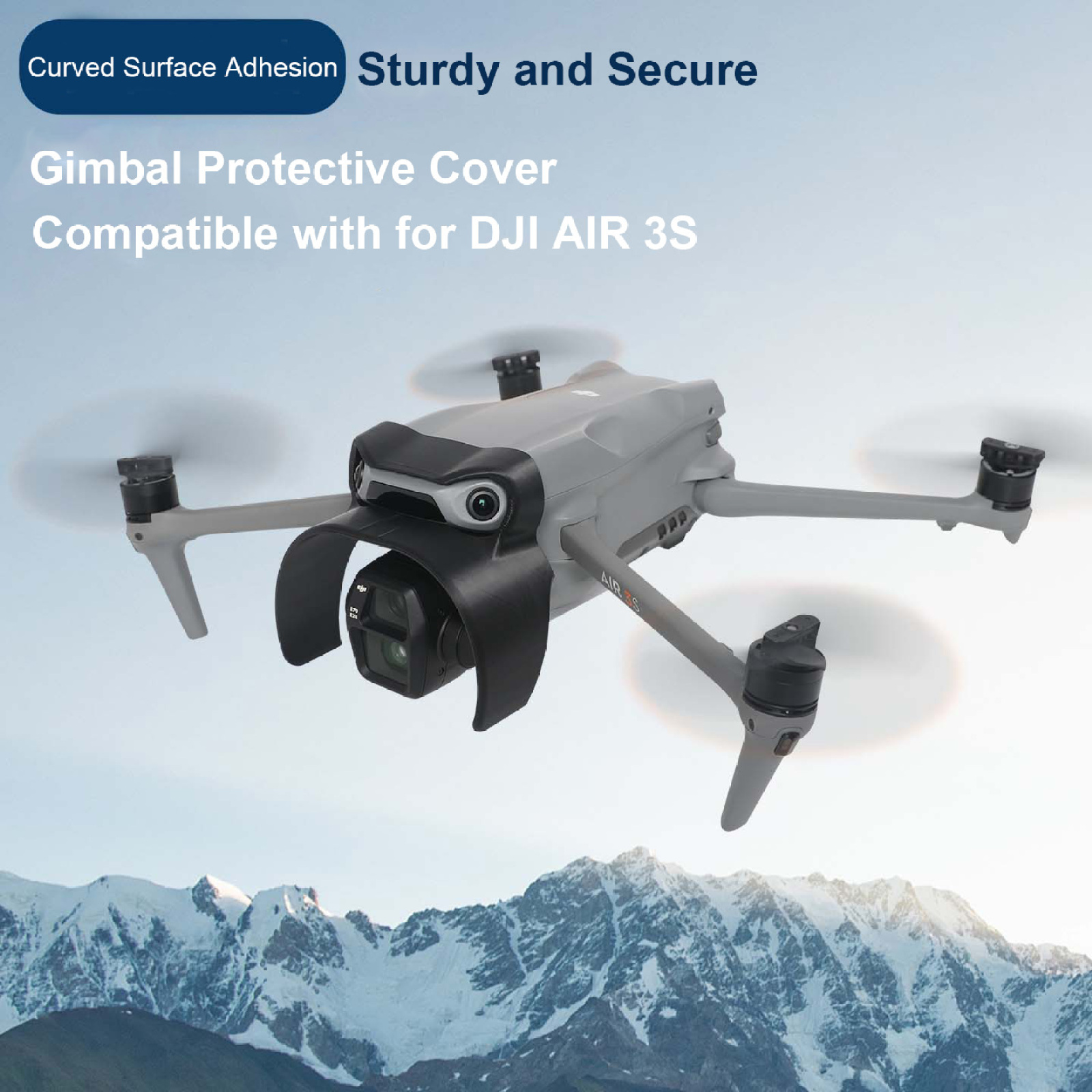 DJI Mavic Air 3S レンズフード クイックリリ - Drone Sun Shade のレビューと価格