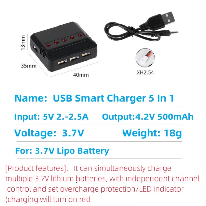Syma X5HW X5HC X5C X5SW 3.7V 5 - Drone Power Bank のレビューと価格