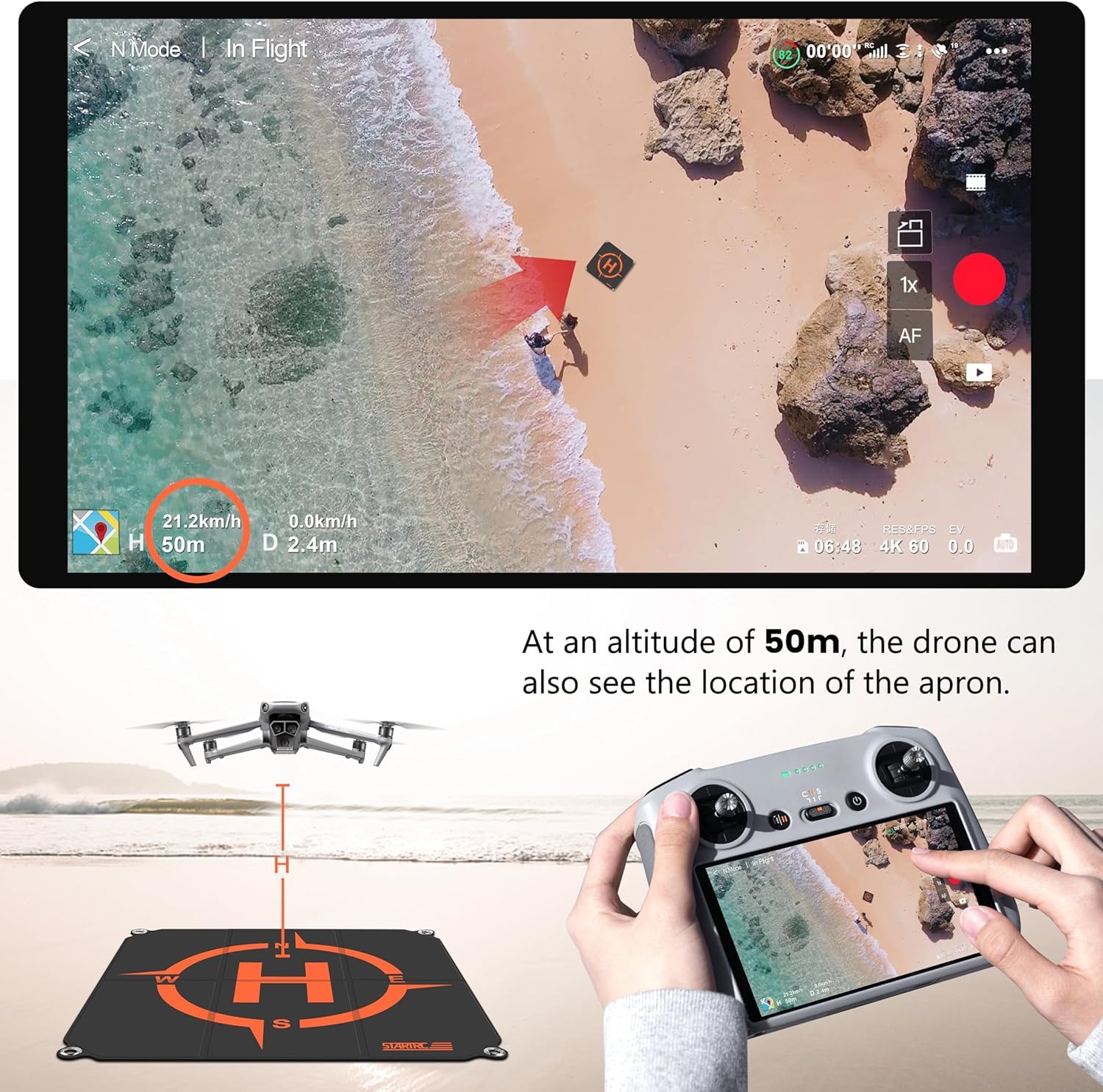STARTRC ドローン着陸パッド、DJI Neo 2/Mi - Drone Landing Pad のレビューと価格