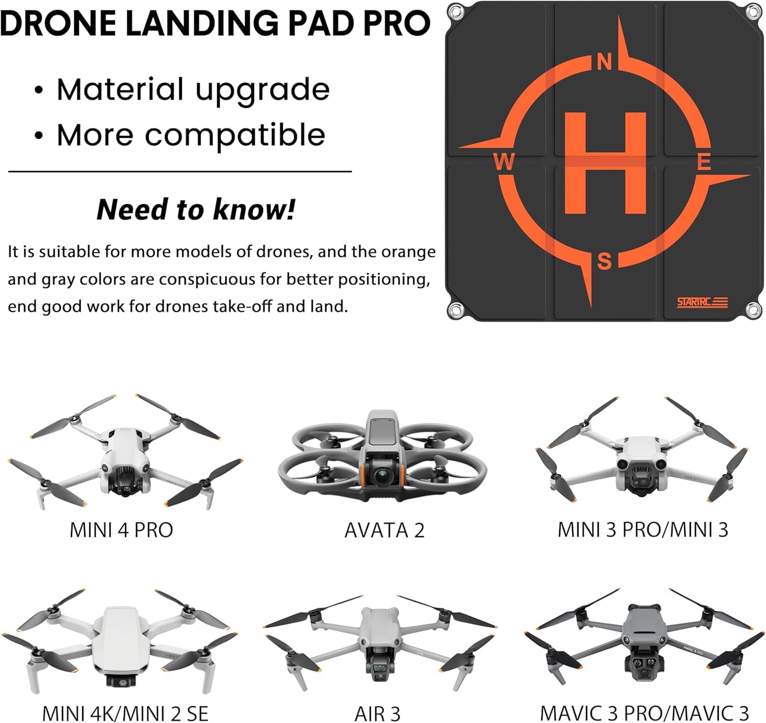STARTRC ドローン着陸パッド、DJI Neo 2/Mi - Drone Landing Pad のレビューと価格