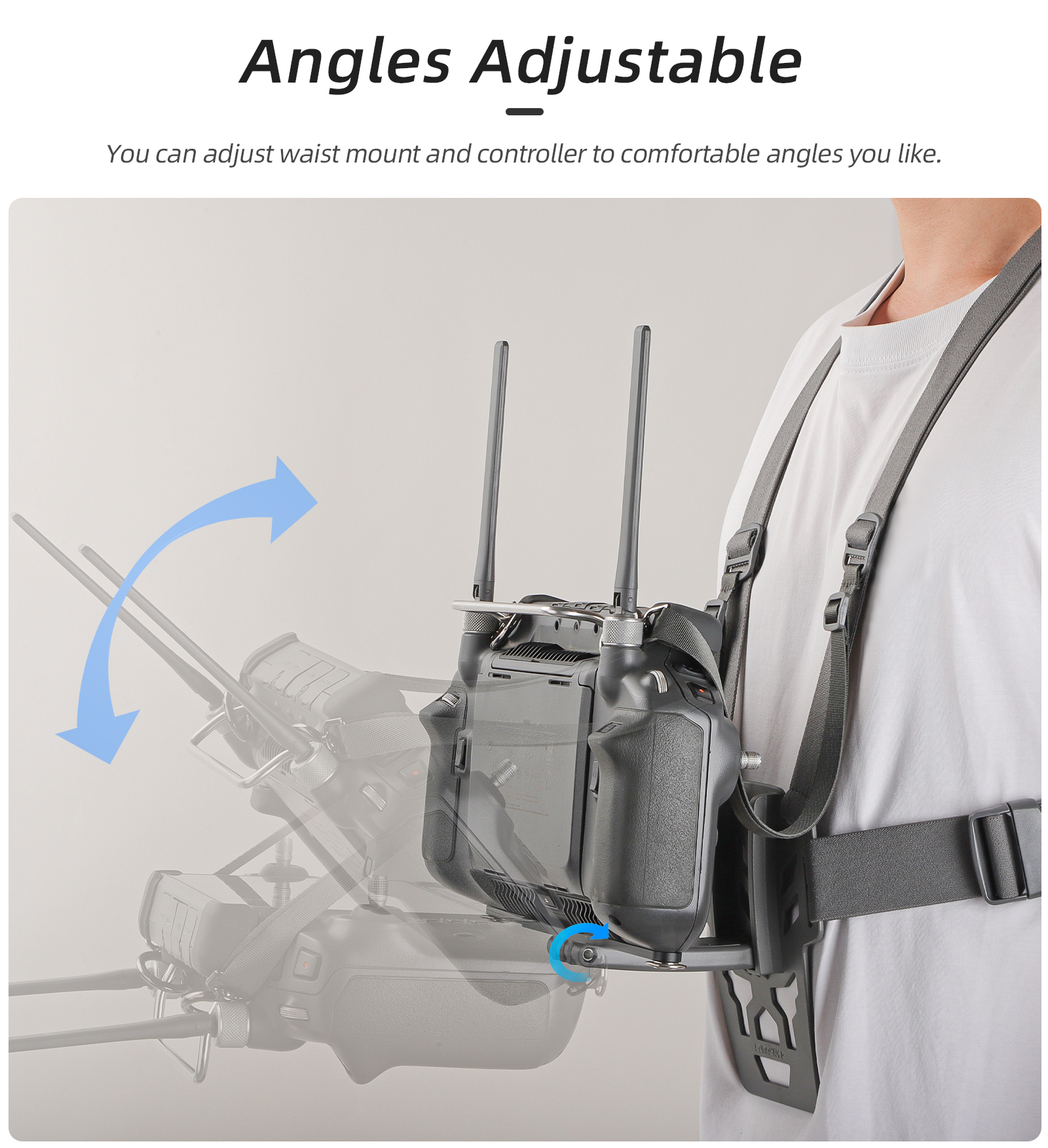 DJI RC プラスリモコン腹サポートブラケット Inspi - Drone Neck Strap のレビューと価格