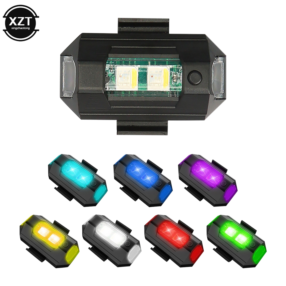 衝突防止LEDストロボライト,ミニ信号,点滅警告灯,USB, - Drone Strobe Light のレビューと価格