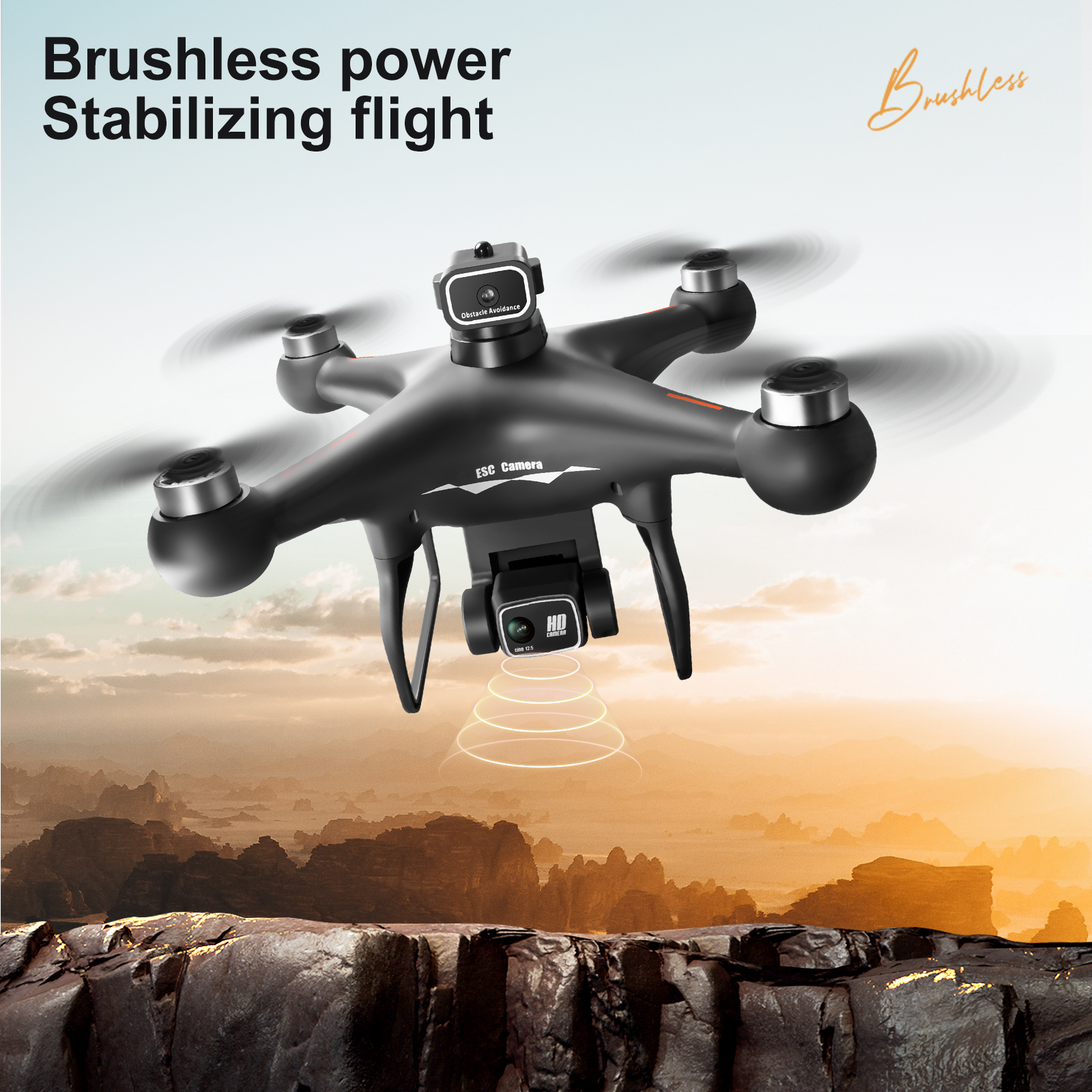 ZNLYRION S116 RCドローン ブラシレスモーター - Drone Carrying Case のレビューと価格