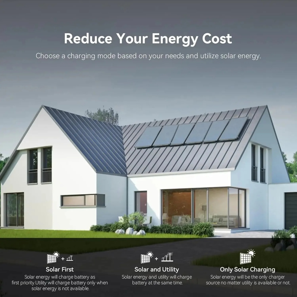 PowMr 48V 12kW 220V パラレルインバーター - Drone Solar Charger のレビューと価格