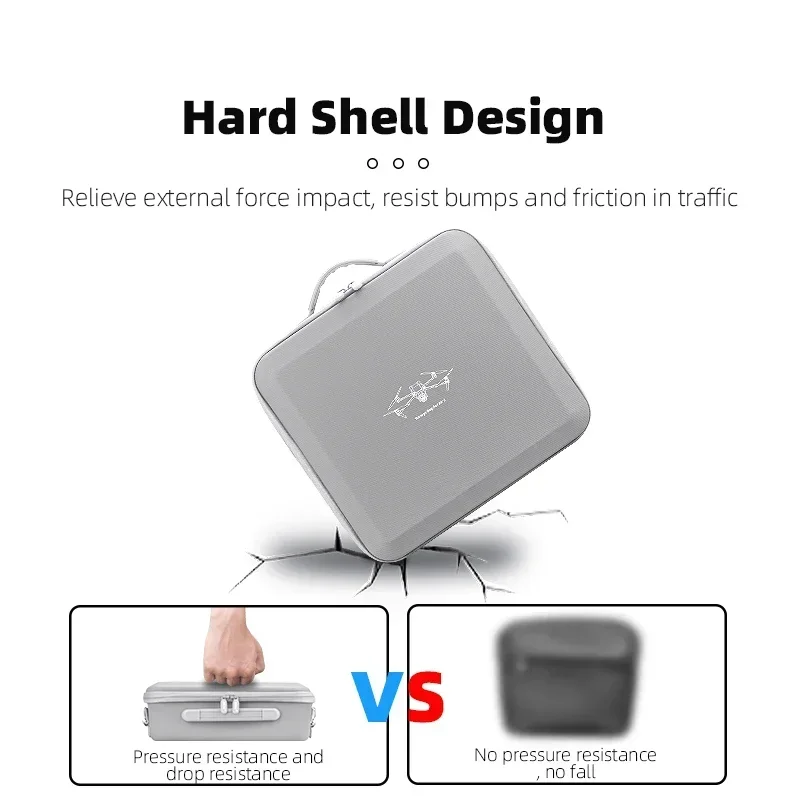 Brdrc-ポータブルハードシェル収納バッグ,リモコン付きバ - Drone Hard Shell Case のレビューと価格