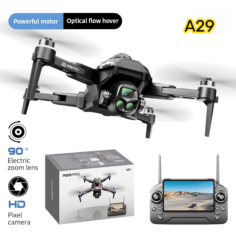 RC FPVクアッドコプターA29メカスタイルドローン クー - Drone Controller Screen のレビューと価格