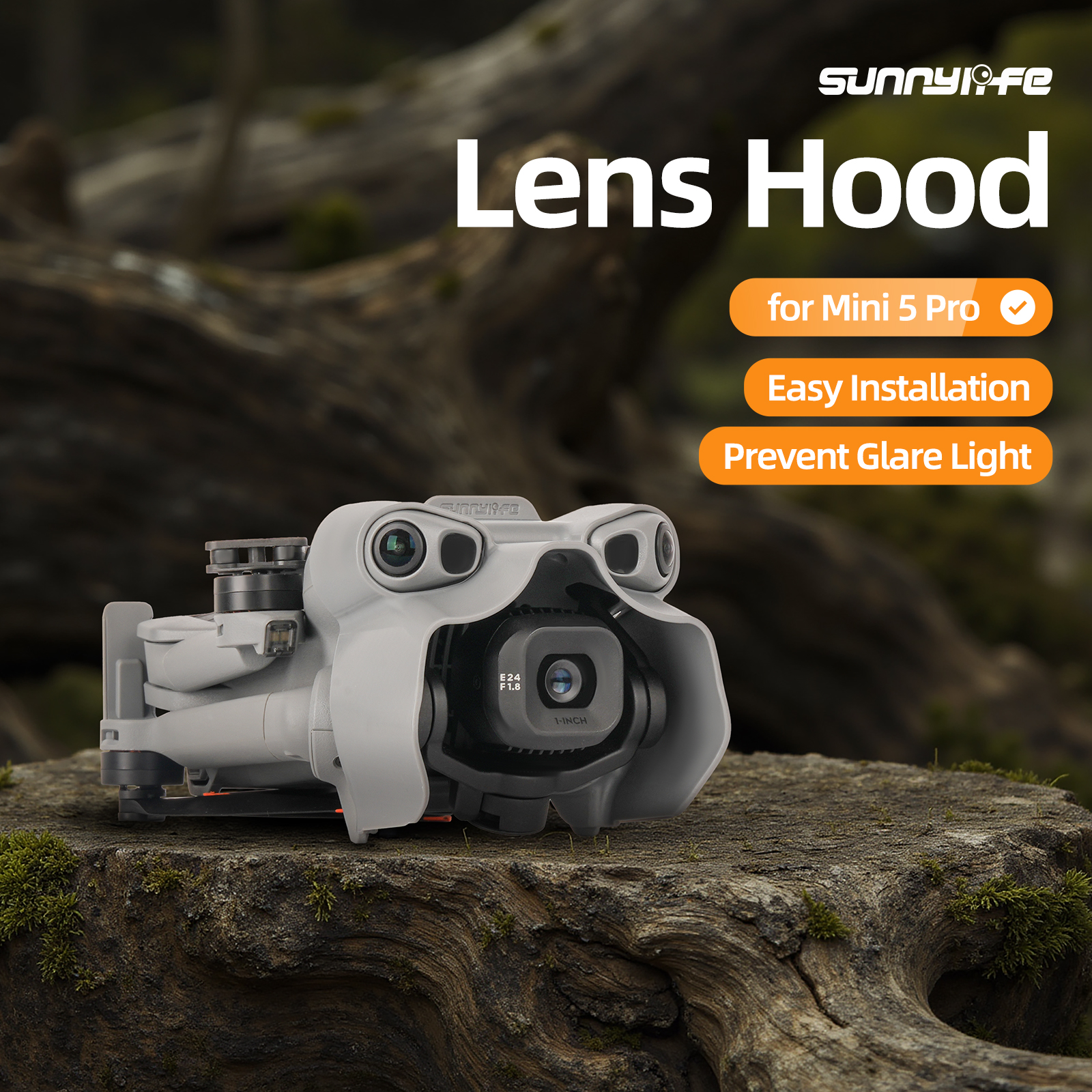 レンズカメラフード DJI MINI 5 PRO サンシェー - Drone Sun Shade のレビューと価格