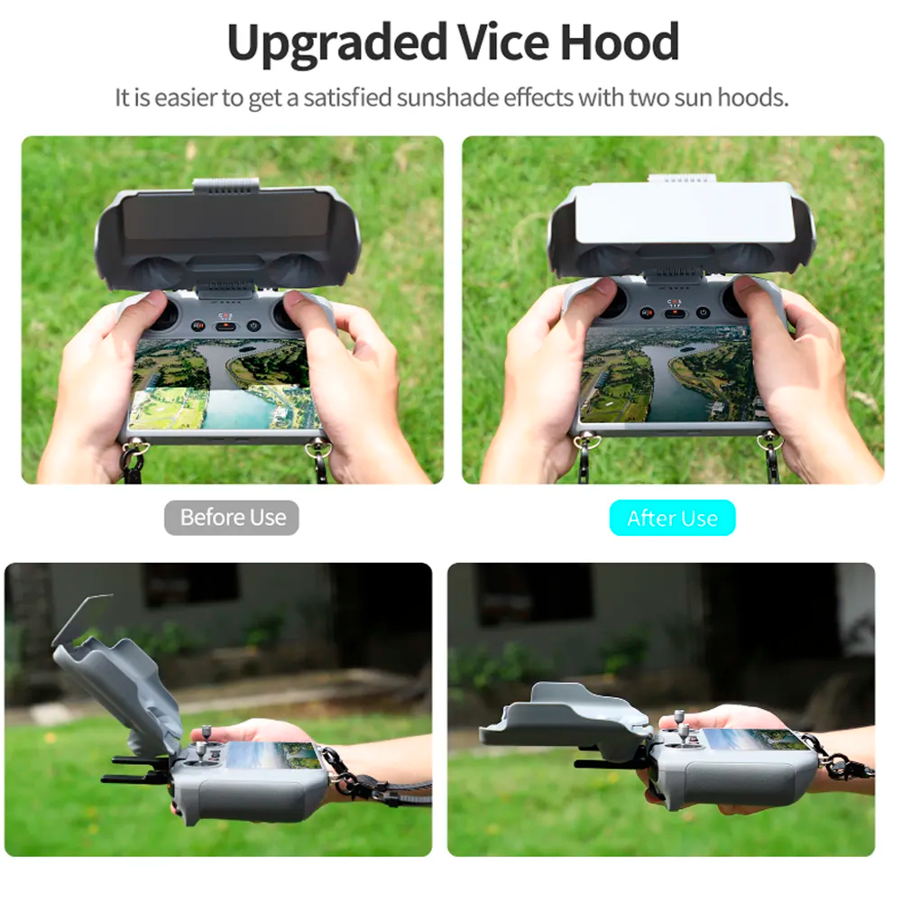 スクリーンプロテクターシェル DJI RC/RC2 リモコン - Drone Carrying Case のレビューと価格