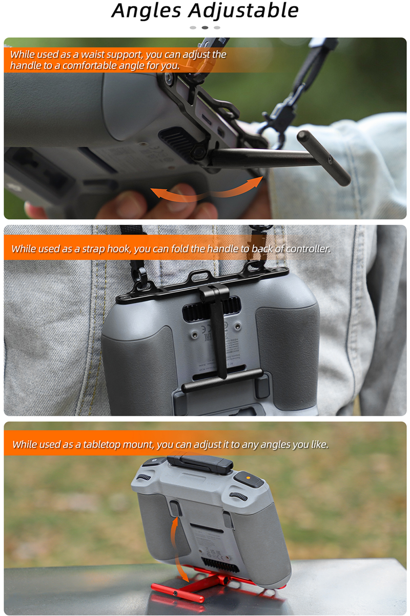 ドローン用スタンドネックストラップ,2in 1マウント,リモ - Drone Remote Controller Lanyard のレビューと価格