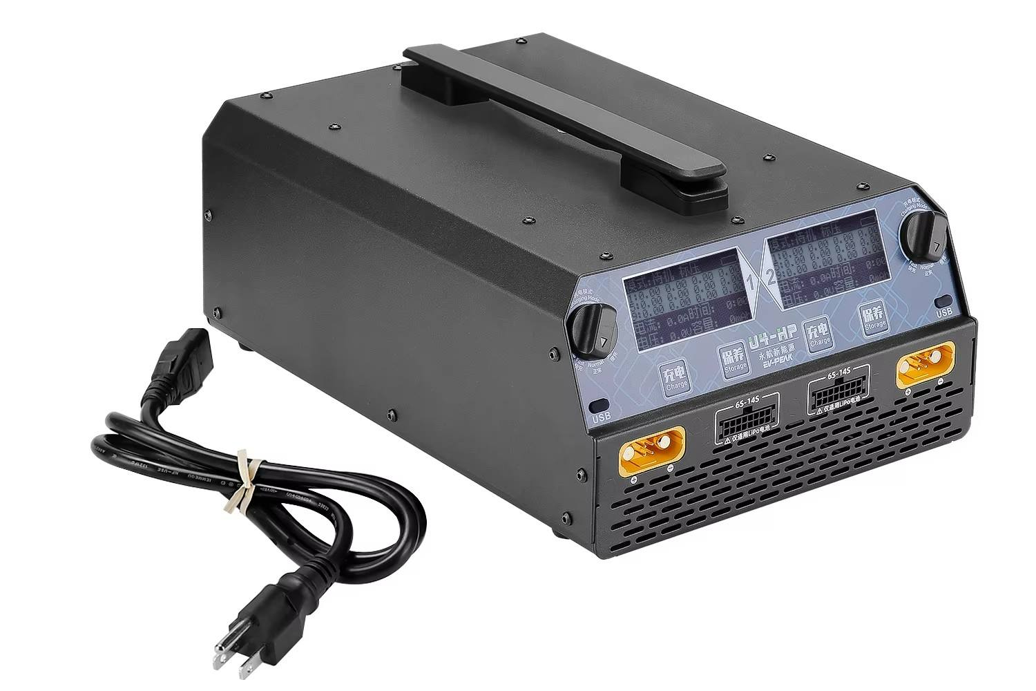 EV-PEAK U4-HP デュアルチャンネル 2500W  - Drone Battery Charger のレビューと価格