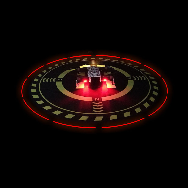 ドローン駐車エプロンライト付き夜間着陸ライト保護パッド dj - Drone Landing Pad のレビューと価格